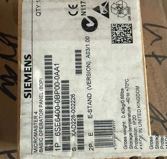 6SE6400-0BP00-0AA1Micromaster 4 MM440 420 430