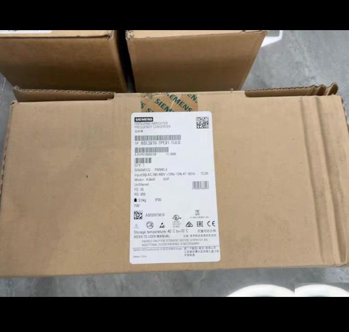 6SL3210-1PE21-1UL0 PM240-2 3 AC 380-480V 3 AC 0-550Hz 4 0kW 5HP IP20 3 3kg FS 05 RS 009