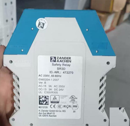 71 ZANDER AACHEN SR3D 472270 AC230V 50-60Hz ZANDER AACHEN SR3D 472270 AC230V 50-60Hz