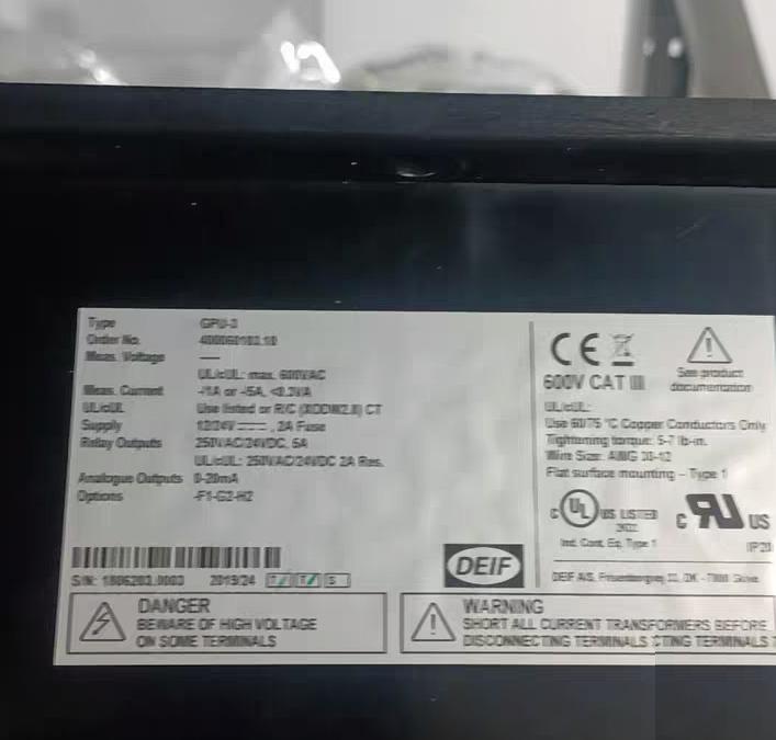 78 DEIF GPU-3 400061003 10 DEIF GPU-3 400061003 10
