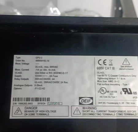 78 DEIF GPU-3 400061003 10 DEIF GPU-3 400061003 10