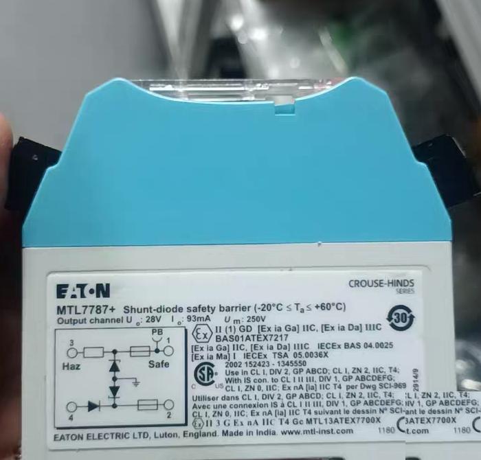 78 MTL MTL7787 28V 93mA -20℃ 60℃ KC UL MTL MTL7787 28V 93mA -20℃ 60℃ KC UL