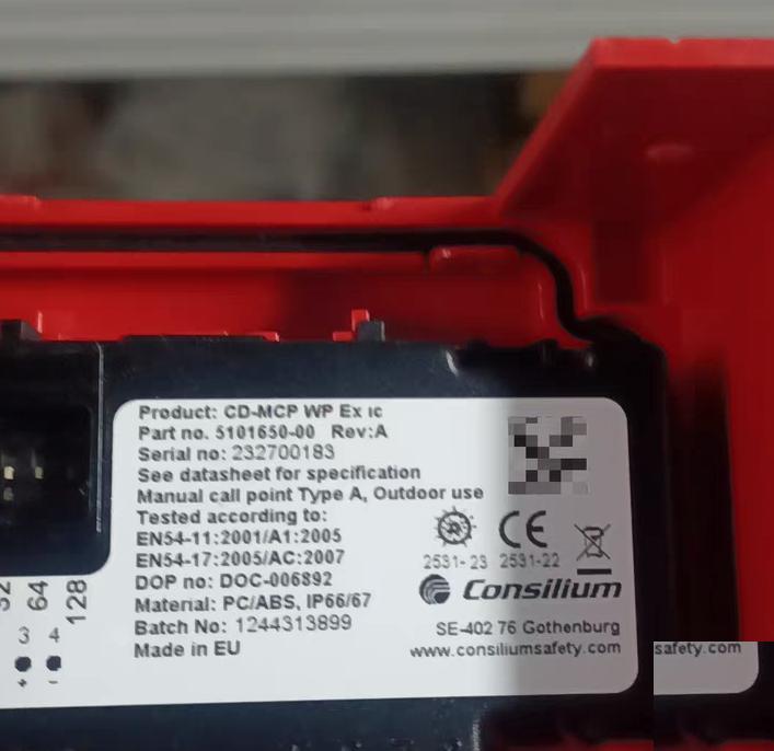 81 CD-MCP WP Ex ic IP66 67 CD-MCP WP Ex ic IP66 67 5101650-00 Rev A 232700183 EN54