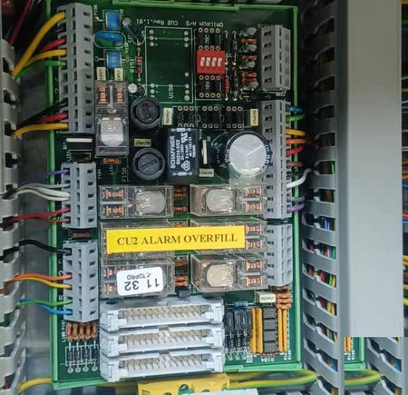 85 OMICRON A S CU2 Rev 1 01 CU2 ALARM OVERFILL PCB Schaffner OMICRON A S CU2 Rev 1 01 CU2 ALARM OVERFILL PCB Schaffner