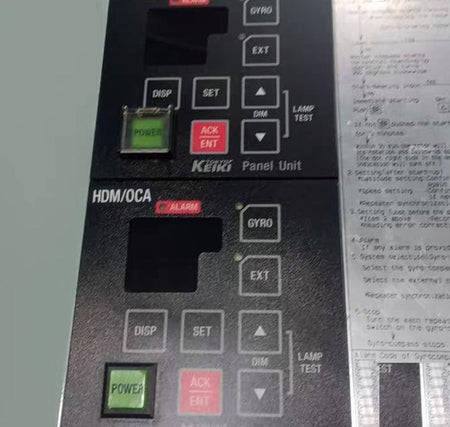 86 Keiki GYRO Panel Unit POWER ACK Keiki GYRO Panel Unit POWER ACK LCD EXT