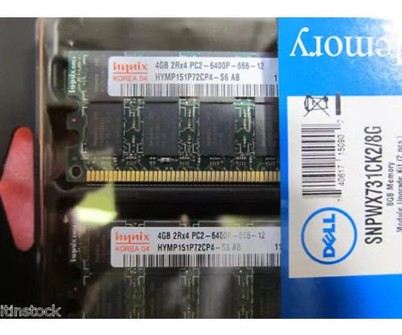 PC2-6400P M605 SNPWX731CK2 2x4GB