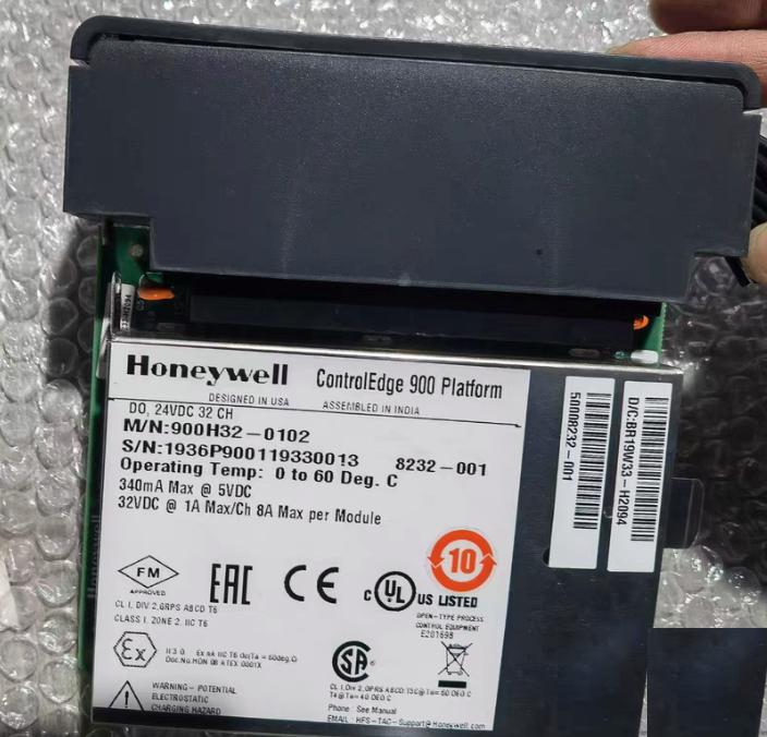 900H32-0102 ControlEdge 900 32CH 24VDC 340mA 5VDC 32VDC 1A 8A FM CE UL