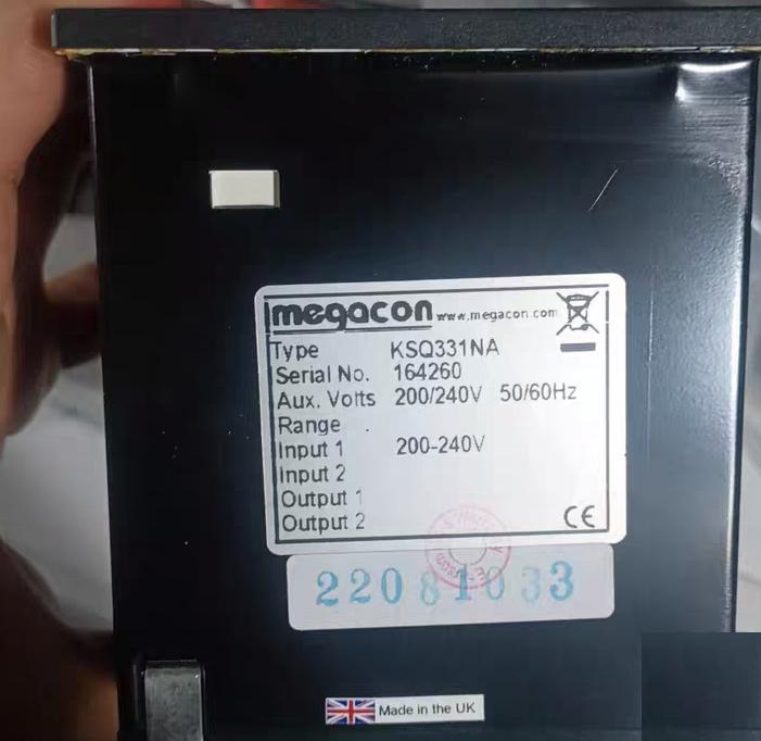 90 MEGACON KSQ331NA KSQ331NA 200-240V 50 60Hz CE MEGACON KSQ331NA KSQ331NA 200-240V 50 60Hz CE 164260