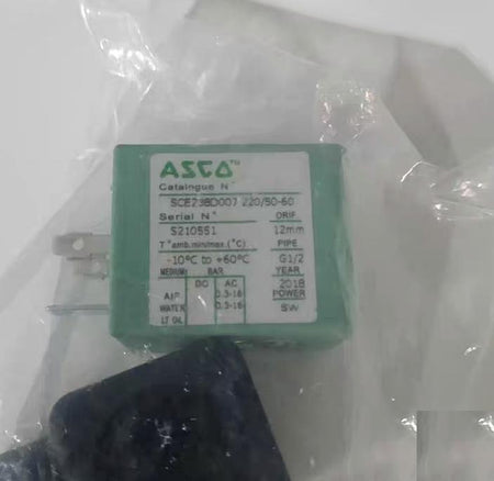 97 ASCO SCE238D007 220V 50-60Hz G1 2 12mm -10℃ 60℃ 0 3-16bar ASCO SCE238D007 220V 50-60Hz G1 2 12mm -10℃ 60℃ 0 3-16bar