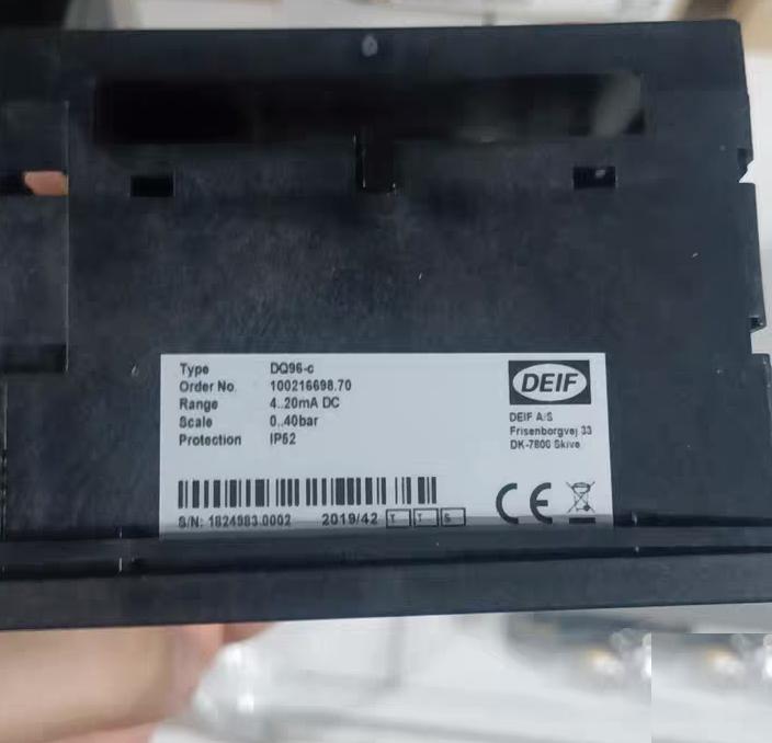 97 DEIF DQ96-c DQ96-c 4-20mA DC 0-0 4bar CE IP52 DEIF DQ96-c DQ96-c 4-20mA DC 0-0 4bar CE IP52