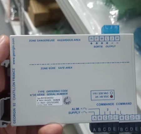 97 GEORGIN BXNE340002 ATEX II 1 G D LCIE 02 24 48VDC 97 GEORGIN BXNE340002 ATEX II 1 G D LCIE 02 24 48VDC