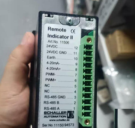 97 SCHALLER Remote Indicator II 11506 24VDC RS485 SCHALLER Remote Indicator II 11506 24VDC RS485