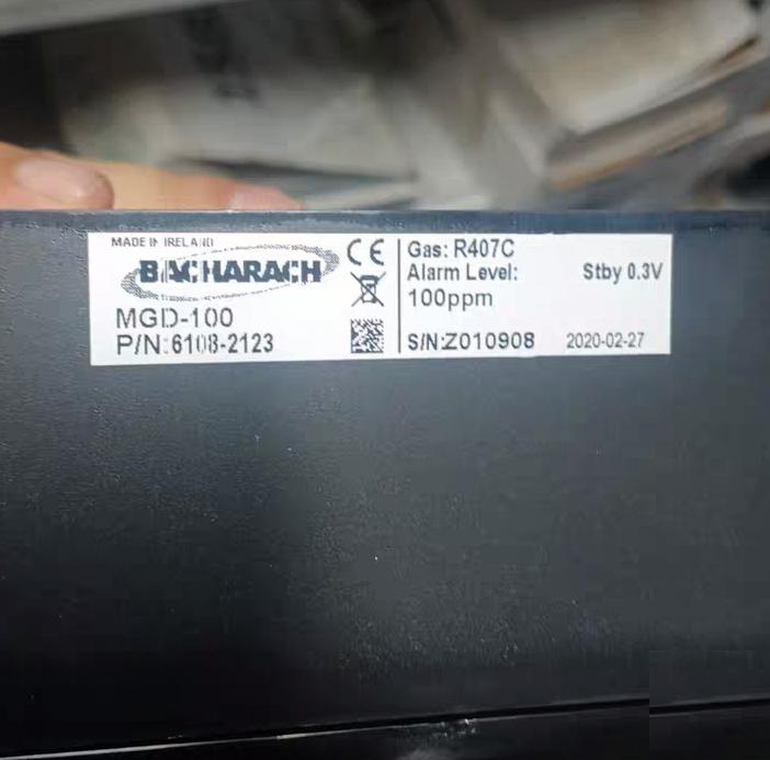 98 BACHARACH MGD-100 MGD-100 R407C 100ppm 0 3V BACHARACH MGD-100 MGD-100 R407C 100ppm 0 3V
