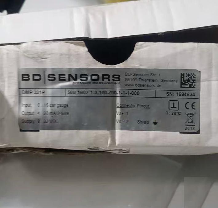 98 BD SENSORS DMP331P BD SENSORS DMP331P 0-16 bar gauge 4-20 mA 2-wire 8-32 VDC