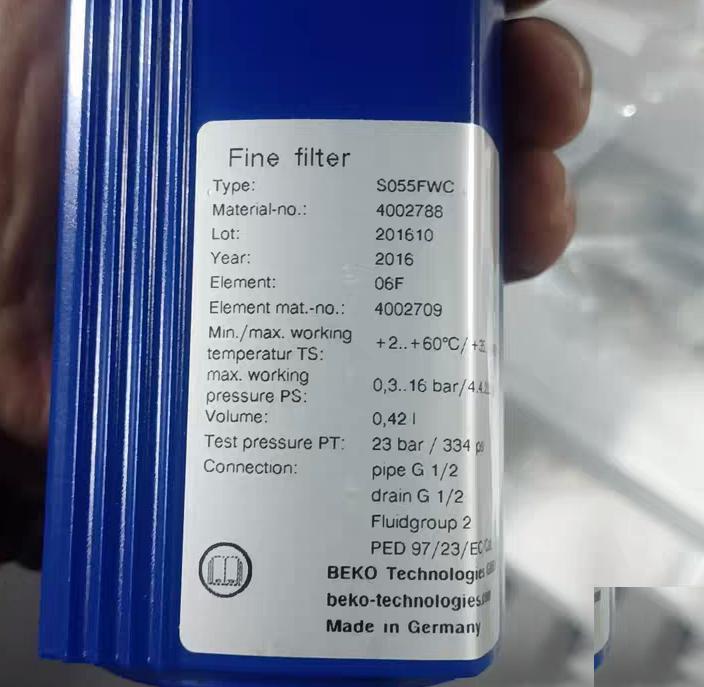 98 BEKO CLEARPOINT S055FWC -2 60℃ 0 3 16bar 0 42L BEKO CLEARPOINT S055FWC -2 60℃ 0 3 16bar 0 42L