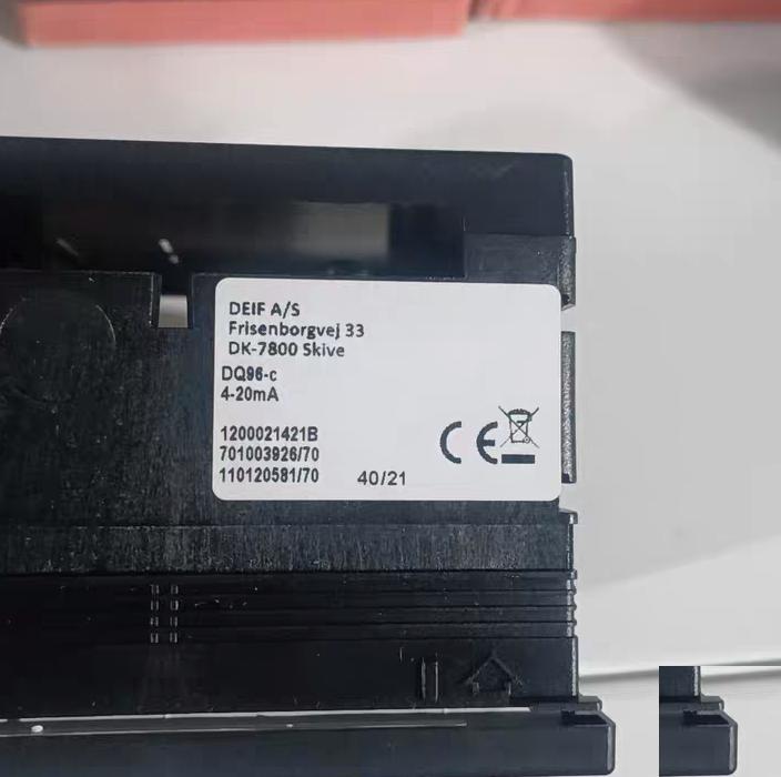 98 DEIF DQ96-c 0-1200RPM 4-20mA DC IP52 DEIF DQ96-c 0-1200RPM 4-20mA DC IP52