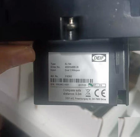 98 DEIF XL144 Dual CANopen DEIF XL144 Dual CANopen XL144 AHEAD ASTERN 0-100rpm