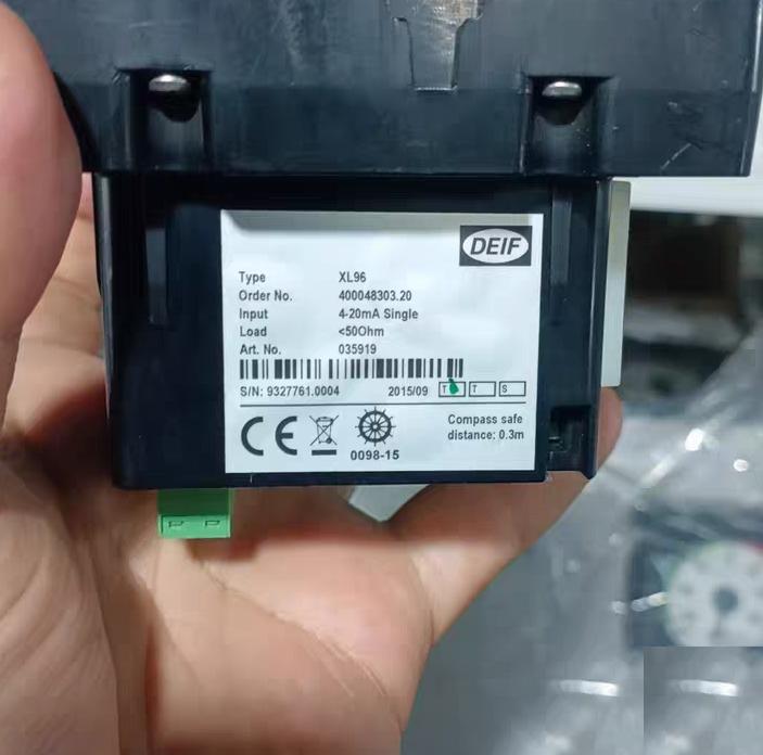 98 DEIF XL96 4-20mA 0-120 XL96 0098-15 DEIF XL96 4-20mA 0-120 XL96 0098-15