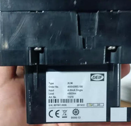 98 DEIF XL96 XL96 4-20mA 0-350RPM DEIF XL96 XL96 4-20mA 0-350RPM