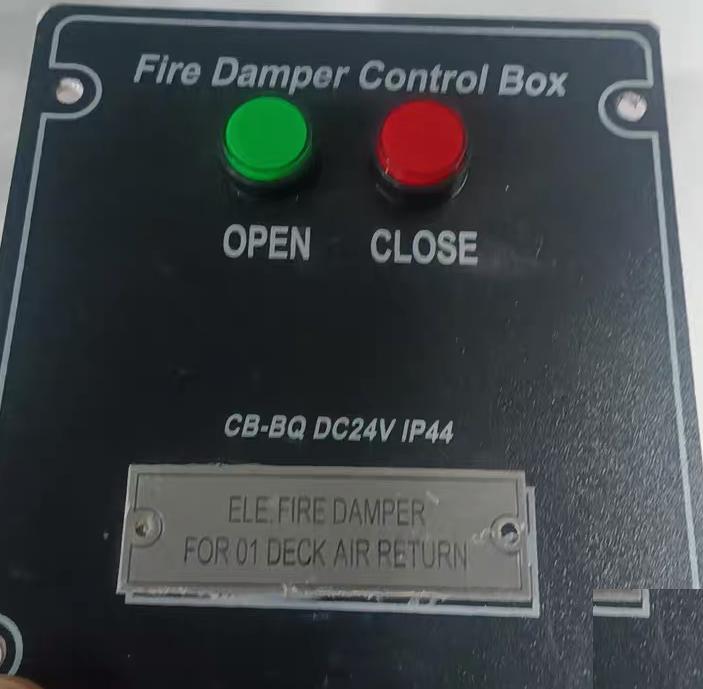 98 Fire Damper Control Box CB-BQ OPEN CLOSE DC24V IP44 Fire Damper Control Box CB-BQ OPEN CLOSE DC24V IP44 01
