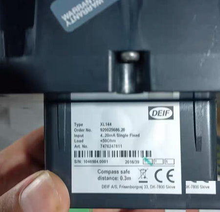 98 Nabtesco XL144 0-4MPa Nabtesco XL144 0-4MPa DEIF 920025686 20