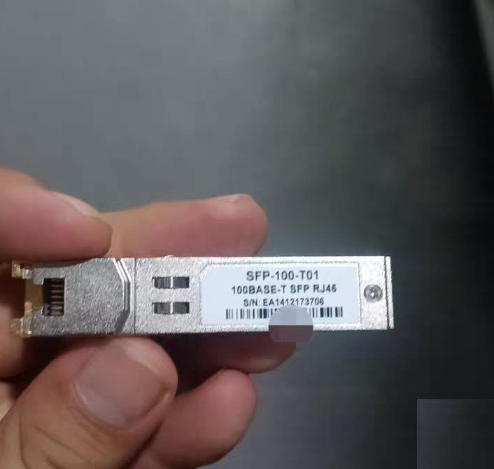 98 SFP-100-T01 100BASE-T SFP RJ45 SFP-100-T01 100BASE-T SFP RJ45