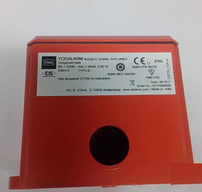 98 STAHL YODALARM YA30 D RF WR 24Vdc 0 60W STAHL YODALARM YA30 D RF WR 24Vdc 0 60W