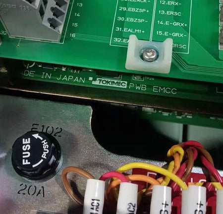 98 TOKIMEC JAPAN PWB MTERM PWB EMCC PCB 32 FUSE AC DC TOKIMEC JAPAN PWB MTERM PWB EMCC PCB 32 FUSE AC DC