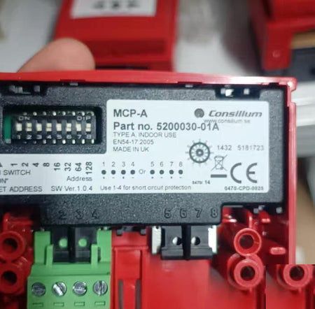 99 Consilium MCP-A 5200030-01A FIRE EN54-17 FIRE EN54-17