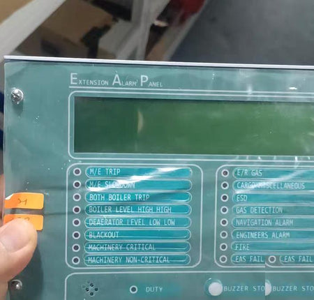 99 EXTENSION ALARM PANEL 1601-PCB-001-01 EAP LCD M E TRIP BOILER TRIP BLACKOUT EXTENSION ALARM PANEL 1601-PCB-001-01 EAP LCD M E TRIP BOILER TRIP BLACKOUT