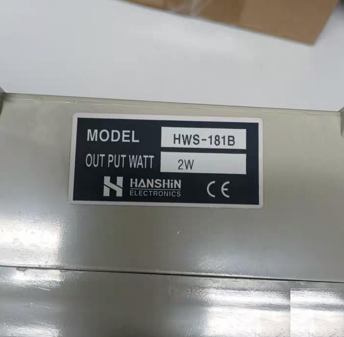 99 HANSHIN HWS-181B 2W CE HANSHIN HWS-181B 2W CE