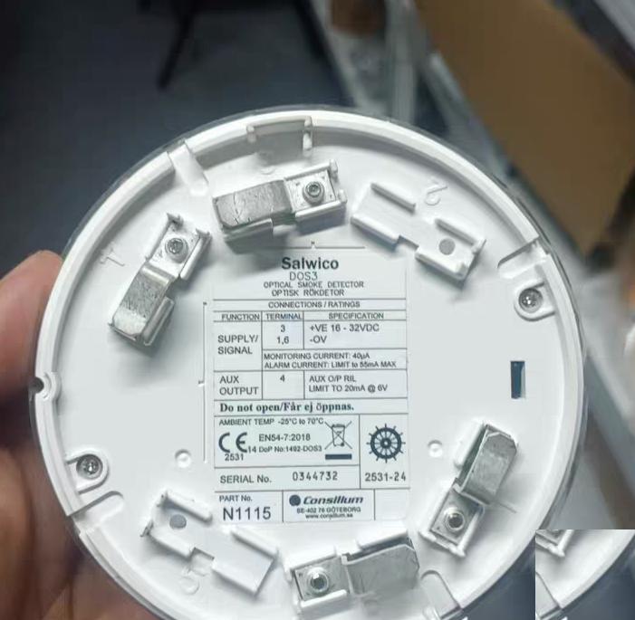 99 Salwico DOS3 N1115 16-32VDC 20mA EN54-7 -25 C 70 C Salwico DOS3 N1115 16-32VDC 20mA EN54-7 -25 C 70 C