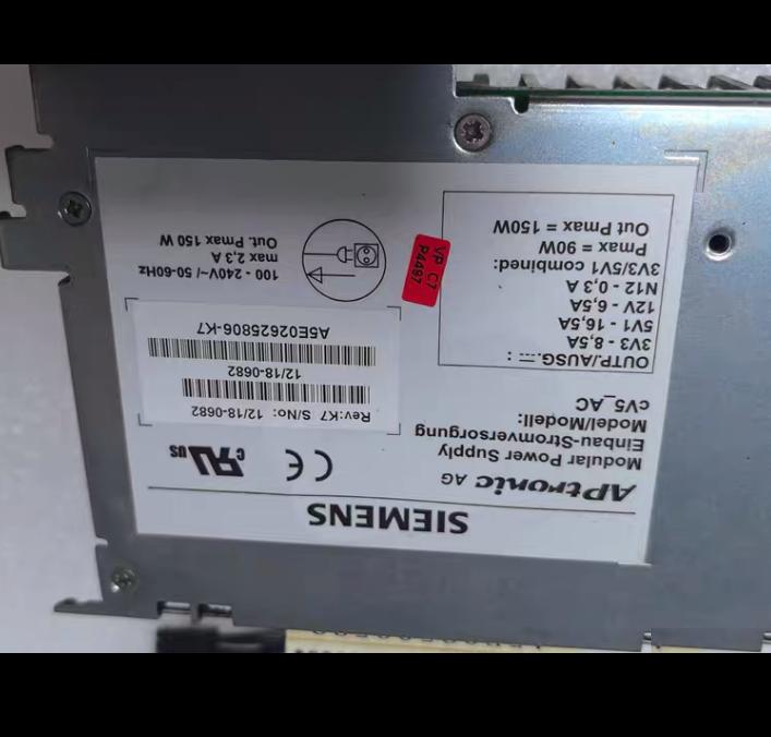 A5E02625806-K7 cV5 AC 3V3 5V1 12V 150W 100-240V