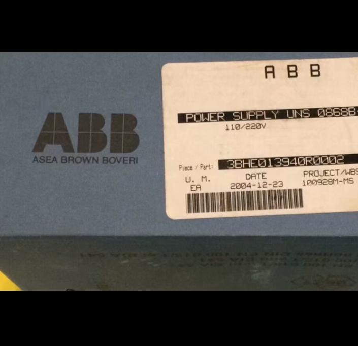 ABB 3BHE013940R0002 UNS 0868B-P V2