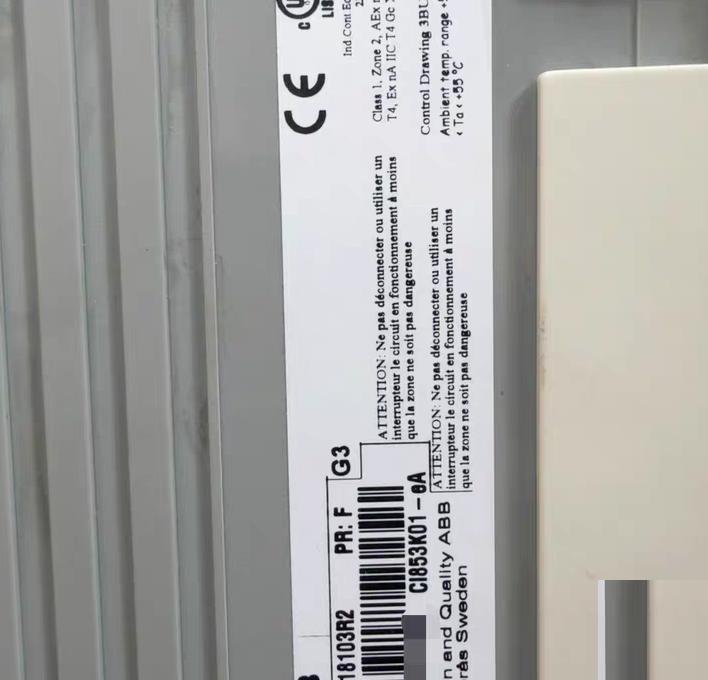 ABB AC800M CI853K01 3BSE018103R2PM851AK01 3BSE066485R2 PLC