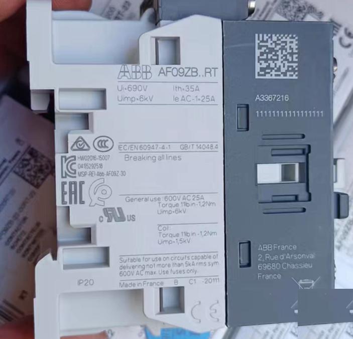 ABB AF09ZB-22-00RT-22 48-130V 50 60HZ DC 120 C