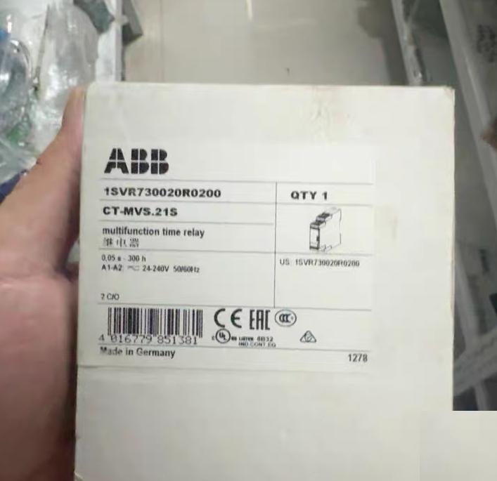 ABB CT-MVS 21S 1SVR730020R0200 24-240V AC 50 60Hz 0 05s-300h