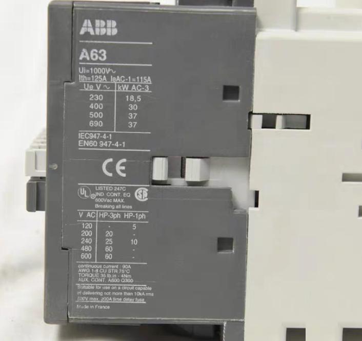 ABB Contactor A63-30-11-84 1SBL371001R8411
