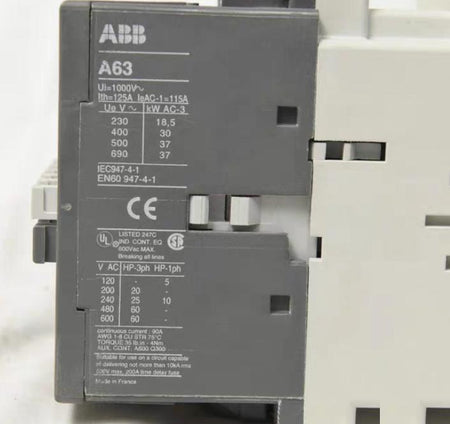 ABB Contactor A63-30-11-84 1SBL371001R8411