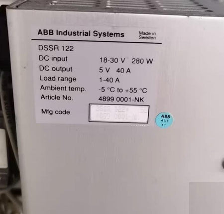 ABB DSSR122