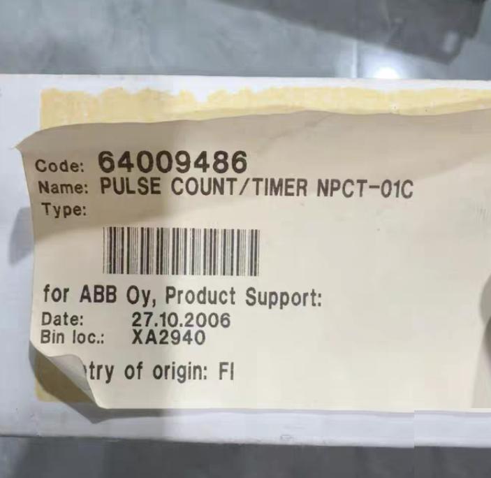 ABB NPCT-01C 64009486D NPCT-01C 2