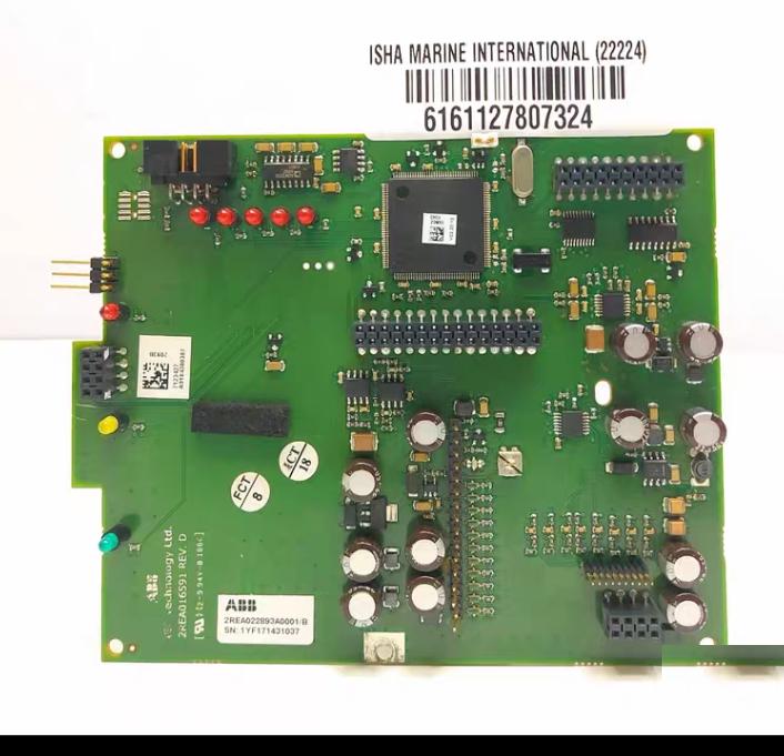 ABB Technology 2REA016591 REV D PCB Card