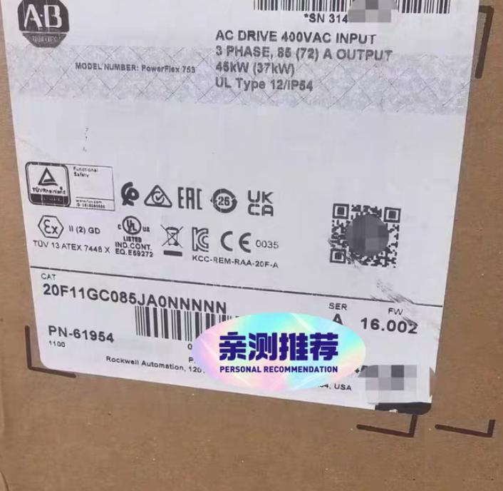 AB 20F11GC085JA0NNNNN