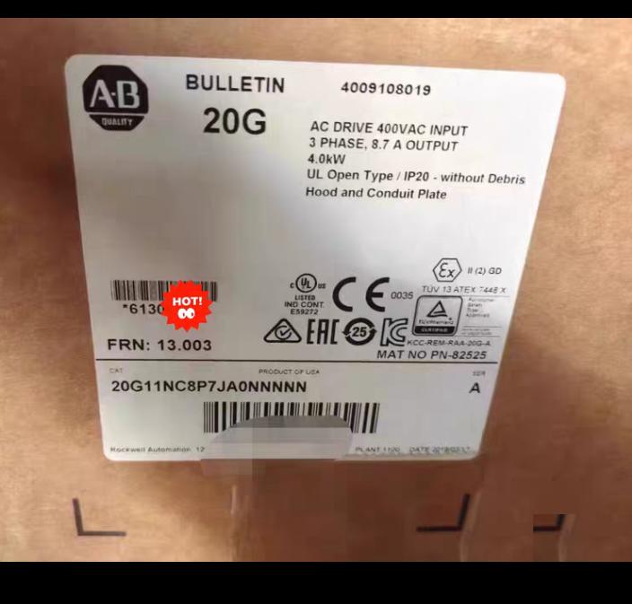 AB 20G11NC8P7JA0NNNNN