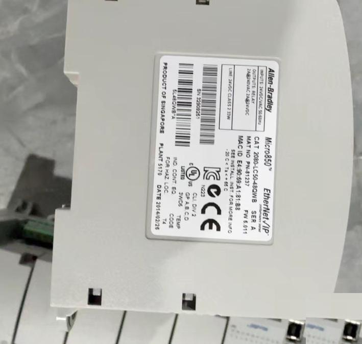 AB Micro850 PLC 2080-LC50-48QWB 2080-LC50-48QBB 2080-LC50-48QVB