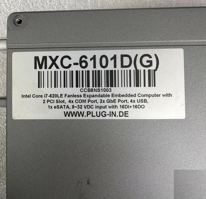 ADLINK MXC-6101-D G MXC-6101D m4G i7-620 4g 512g