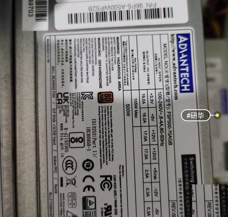 ADVANTECH FSP500-70AGB 500W 100-240V 7