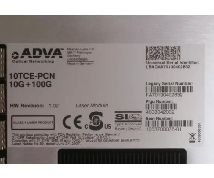 10TCE-PCN-10G 1063700076-01 100G 100G