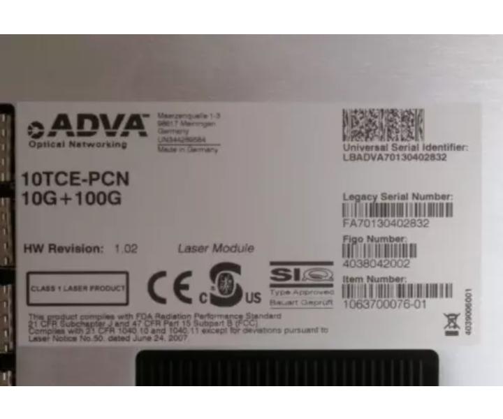 10TCE-PCN-10G 1063700076-01 100G 100G