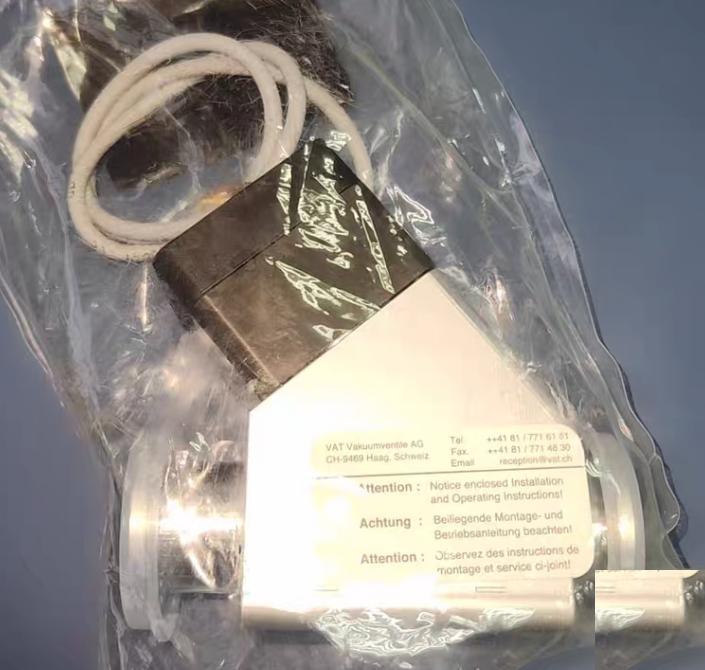 AGILENT VAT VALVE X3202-60079 ALUMINUM INLINE BLOCK A O NW25KFVAT P N 26528-KA21